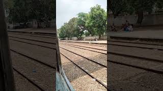 Rail 9 up ilama iqbal passing Kot lakpat station to LHR railway [upl. by Meier]