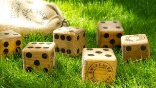 Yard Dice  Wooden Dice Game [upl. by Plume983]