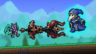 Lunatic Cultist  Terraria Calamity Melee Death Mode 33 [upl. by Ridglea8]