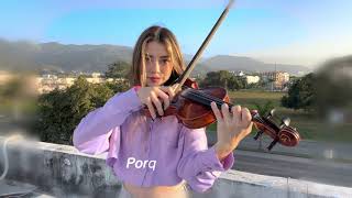 Por que te vas  Arcano violin [upl. by Irehj]