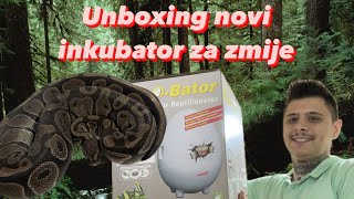 Inkubator za zmije unboxing [upl. by Anirtruc]