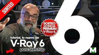 🟢​​VRay 6 SketchUp  TUTORIAL  lo nuevo de Vray para Sketch Up  Novedades 2022  vray6 ENMESH [upl. by Bradleigh515]