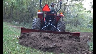 70 Quick and Easy Drainage Repair Grading with Kubota [upl. by Elawalo]