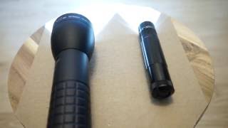 Maglite XL50 vs Maglite ML300LX LED Flashlight [upl. by Linad]