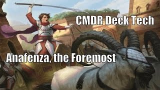 Roberts Anafenza the Foremost CMDR Deck EDH  Commander  Magic the Gathering [upl. by Dido]