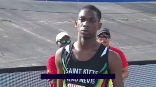 CARIFTA49 110m Hurdles U17 Boys Final  Day 3  SportsMax TV [upl. by Yedorb]