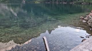 A beautiful lake in Poland in the Tatra Mountains Morskie Oko [upl. by Elyse64]