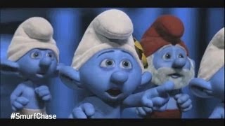 The Smurfs 2  Chelsea Lately SmurfChase [upl. by Schilt916]