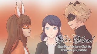 Shes Mine Extra 3 Volpina vs Chat Noir  Miraculous Comic [upl. by Tewfik]