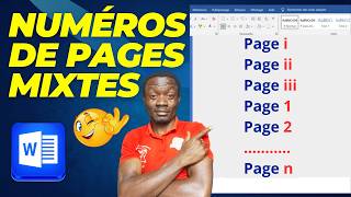 Comment Utiliser Différents Formats de Numérotation de Pages dans Word  Astuce Rapide et Facile [upl. by Ideih722]