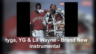 Tyga YG Lil Wayne Brand New Instrumental [upl. by Eelta370]