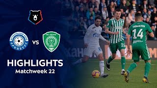 Highlights FC Orenburg vs Akhmat 13  RPL 201819 [upl. by Ahsoik]