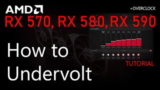 How to Undervolt  Overclock your GPU using AMD Radeon Software 2020  RX 570 RX 580 RX 590 [upl. by Pinebrook869]