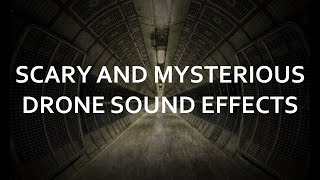 Endless Drones  Weird scary and mysterious drone sound effects [upl. by Helyn]