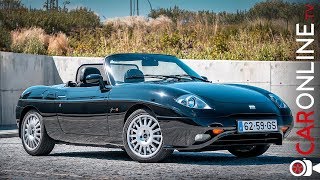 FIAT BARCHETTA 18  Um Punto Roadster Review Portugal [upl. by Evante549]