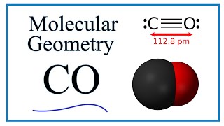 CO Molecular Geometry  Shape and Bond Angles [upl. by Hsot]