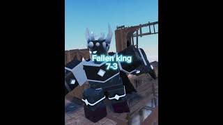 Patient zero vs fallen king tds roblox [upl. by Ahsienek]