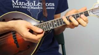 Bluegrass Mandolin Lesson  Part 1 Man Of Constant Sorrow Chords [upl. by Livvi]