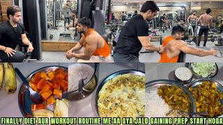 Finally diet aur workout routine me aa gya  jald gaining prep start hoga  PankajvermaFITNESS [upl. by Geraud]