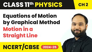 Equations of Motion by Graphical Method  Class 11 Physics Chapter 2  CBSE 202425 [upl. by Thar]