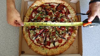 The quot100quot 14inch Pizza Challenge I did it twice [upl. by Ramunni197]