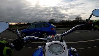 2011 Yamaha XVS950 Midnight Star Walkaround amp Test Ride [upl. by Drida]