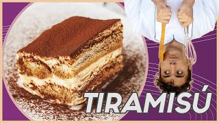 Como hacer tiramisu fácil  Receta autentica de Italia [upl. by Ayo]