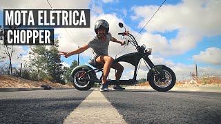 Mota Elétrica Chopper MUUV Mais Barata euromuv [upl. by Anatniuq]