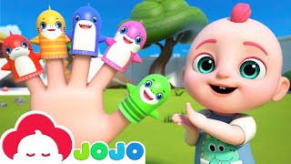 أغنية عائلة القرش  رقصة طفل القرش  Shark finger family  Baby JoJo Arabic [upl. by Sanyu]