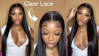 NEW Clear Lace Melt Install  Best Undetectable Lace Frontal Wig  XrsBeauty Hair [upl. by Eibmab125]