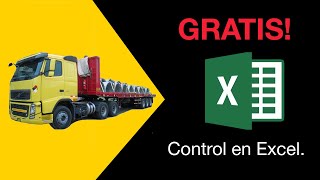 Administrar Empresa de transporte de carga en Excel Gratis [upl. by Doralynne125]