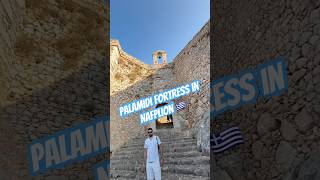 Palamidi Fortress in Nafplion greece greecetourism [upl. by Aicercal268]