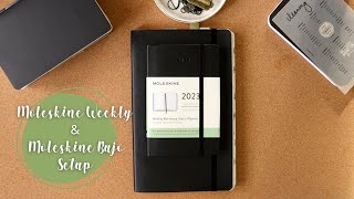 2023 Planner  Moleskine Weekly Setup  Pocket Size [upl. by Erfert]