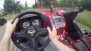 polaris slingshot test drive [upl. by Hoffer]