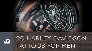 90 Harley Davidson Tattoos For Men [upl. by Joris]