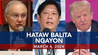 UNTV Hataw Balita Ngayon  March 4 2024 [upl. by Rurik]