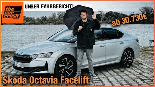 Skoda Octavia Facelift 2024 Fahrbericht mit der Limousine ab 30730€ Review  Test  Sportline [upl. by Hutton]