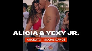 Angelito  Aventura  Alicia y Yexy Jr Social Dance [upl. by Pieter532]