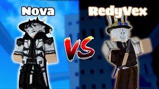 NovaExility vs Redyvex  Blox Fruits PVP [upl. by Yruj]