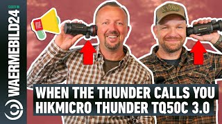 When the Thunder calls you ⚡️Das Hikmicro Thunder TQ50C 30 WärmebildVorsatzgerät im Check 📦 [upl. by Doersten]