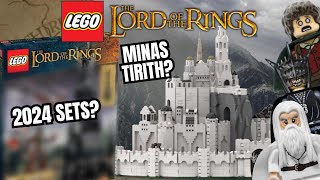 MORE LEGO LORD OF THE RINGS SETS IN 2024 amp 2025 [upl. by Nwotna]