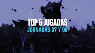 TOP 5 JUGADAS  SEMANA 4  Split 3  Liga Nexo 202324 ⚡ [upl. by Elaina293]