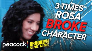 The 99 Breaking Character Rosa Diaz edition  Brooklyn NineNine [upl. by Caresse988]