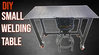 DIY Small Welding Table  Simple Table build  The Improvement Channel [upl. by Leiuqese]