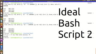 Идеальный скрипт на bash 2  Bash ideal script 2 [upl. by Jaimie]