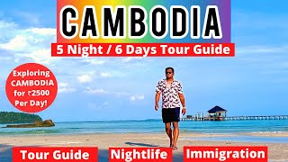 CAMBODIA Tour Guide  AZ India to Cambodia Travel Cost  Tourist Places Trip Budget in HIndi 2023 [upl. by Heins]