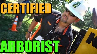 How to Become A Certified Arborist  Tree Care  Landscaping Interview with Daniel Miraval [upl. by Yziar]