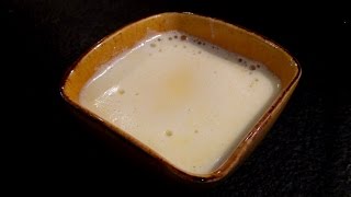 Recette de la crème anglaise [upl. by Satsoc]