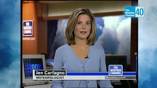 TWC40 Memories with Meteorologist Jen Carfagno [upl. by Conner]