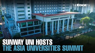 NEWS Sunway University hosts THE Asia Universities Summit 2024 [upl. by Anzovin742]